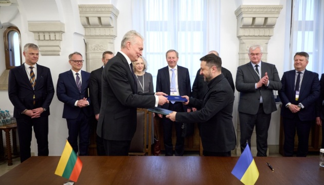  Україна і Литва підписали Drone Deal 