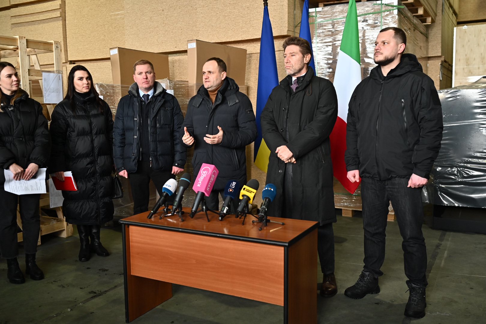  Микола Калашник: Київщина отримала від Італійської Республіки модульне котельне обладнання для громад 