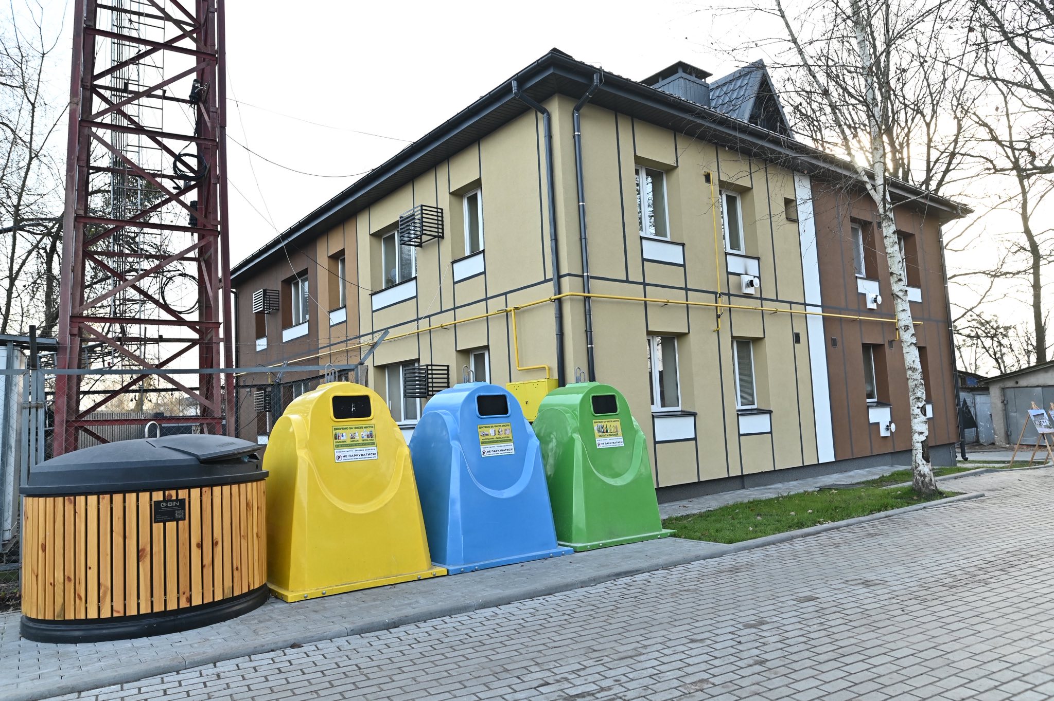  Бородянка продовжує оновлюватися: шість будинків уже модернізовані 