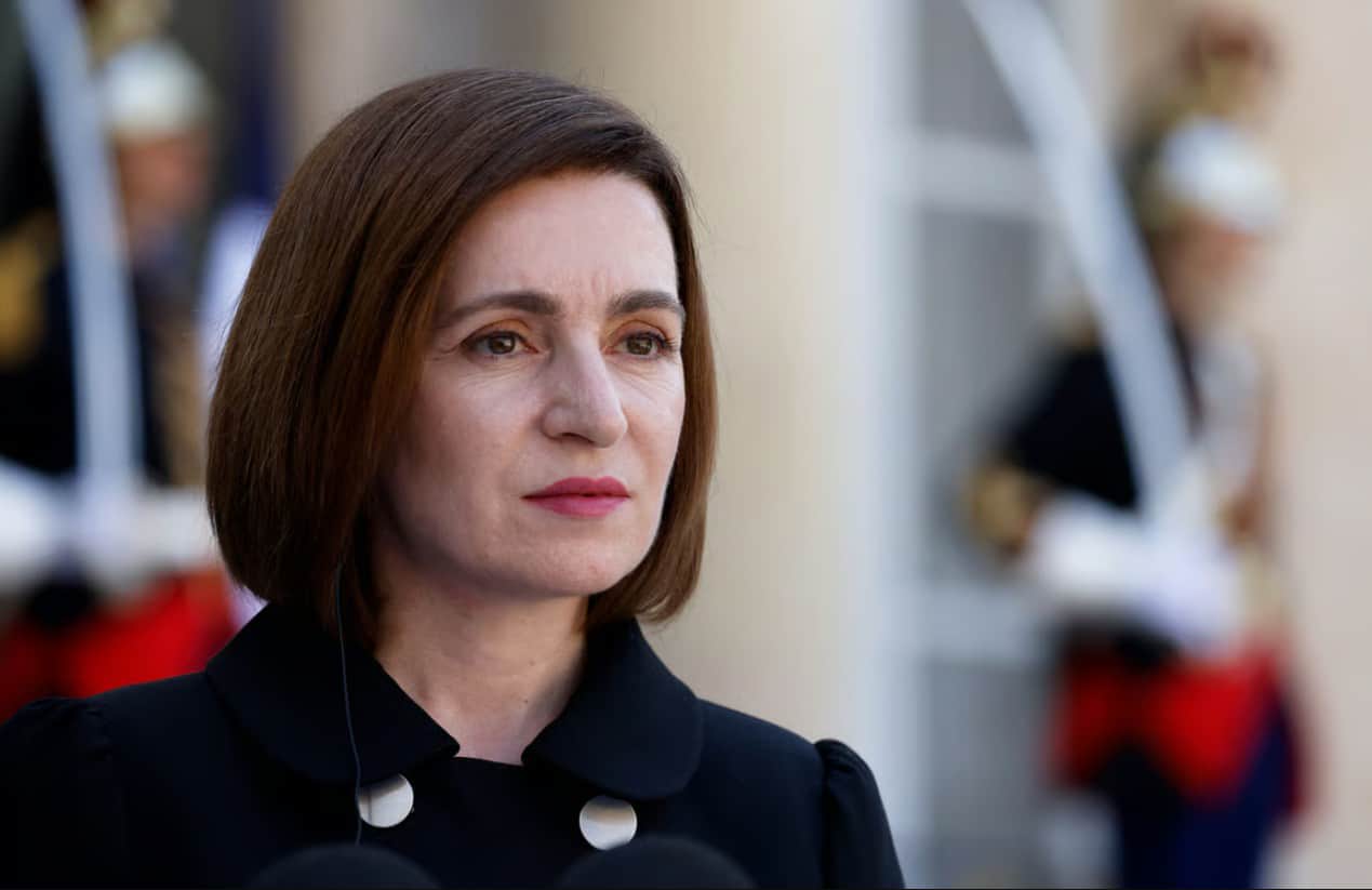  Санду відреагувала на нічну атаку проти України, під час якого російські дрони летіли і через Молдову 