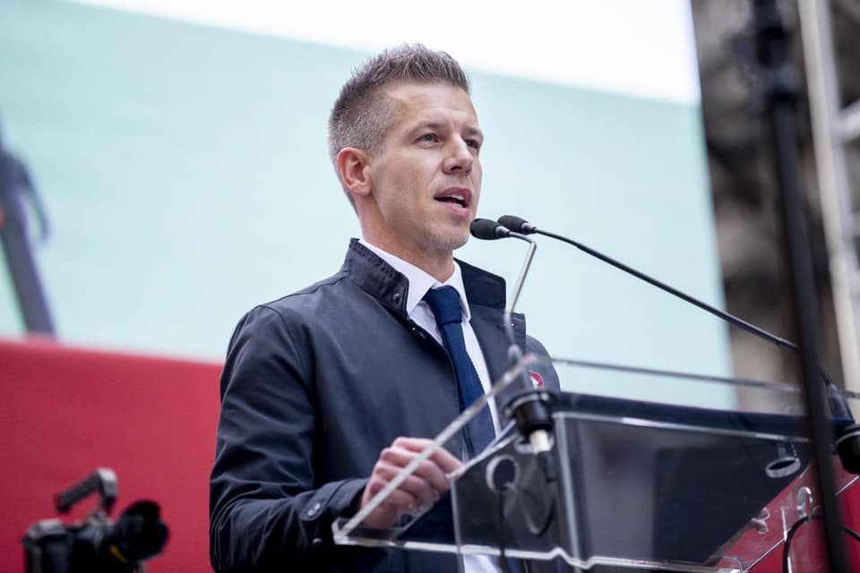  Головний опонент Орбана завершив протестний марш до Румунії 