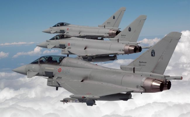  Італія замовляє 24 додаткові винищувачі Eurofighter 