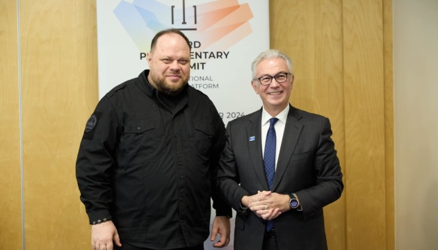  Стефанчук і президент ПАРЄ обговорили посилення санкцій проти Росії 
