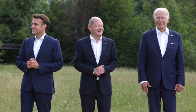  Байден, Макрон, Стармер і Шольц зустрінуться у Берліні перед «Рамштайном» 