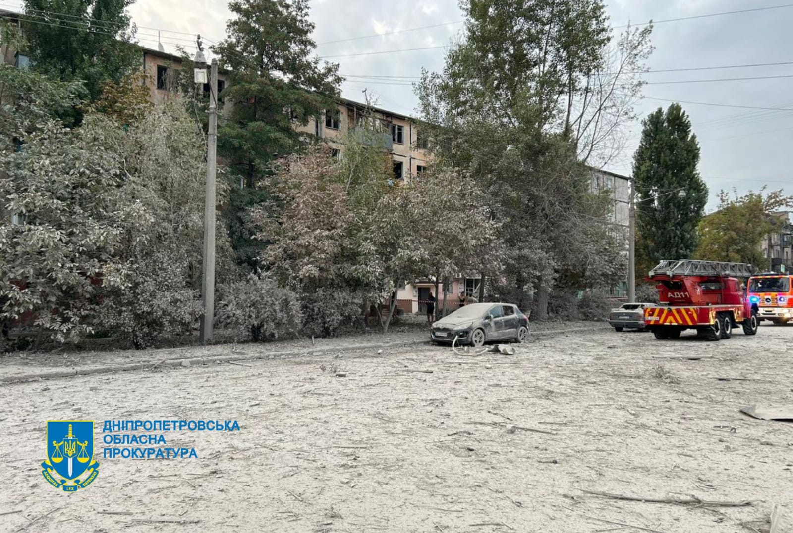  П'ятеро постраждалих, серед них дитина, внаслідок ракетної атаки на м. Кривий Ріг – розпочато розслідування 