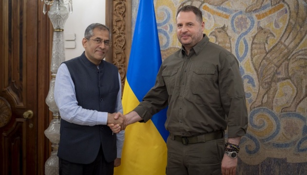  Єрмак і заступник радника прем’єра Індії обговорили ситуацію на фронті та реалізацію Формули миру 