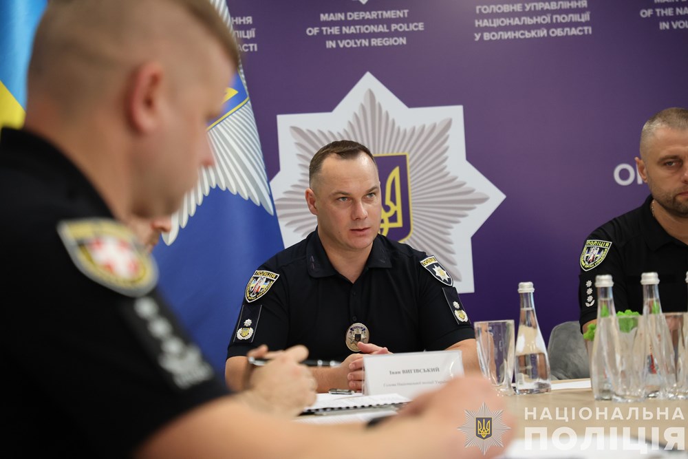  Іван Вигівський у рамках робочого візиту на Волинь перевірив роботу поліції на прикордонні з білоруссю 