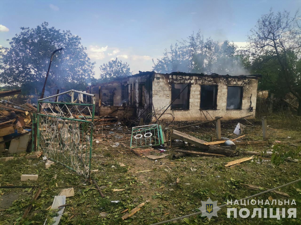  На Запоріжжі під час ворожих обстрілів поранено трьох громадян: правоохоронці зібрали докази воєнних злочинів 