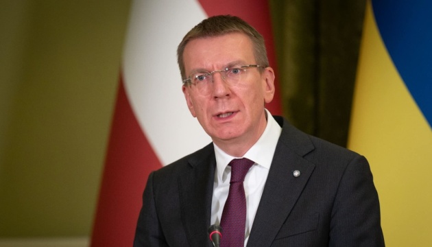  Президент Латвії: Час змінити наголоси і говорити про підтримку України до її перемоги над Росією 