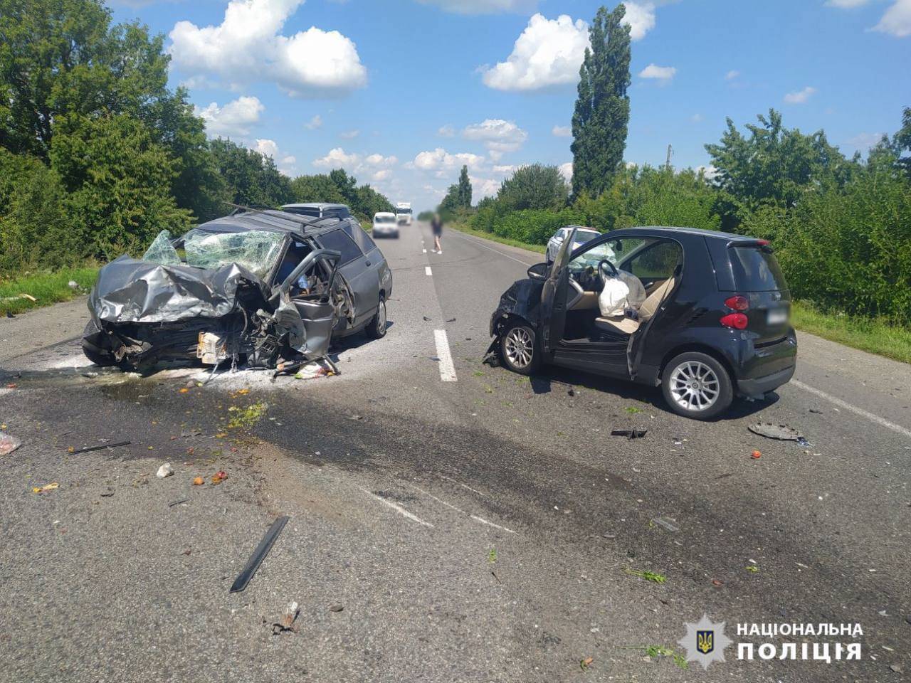  Троє загинули, один травмувався: на Золотоніщині поліцейські встановлюють обставини автопригоди 