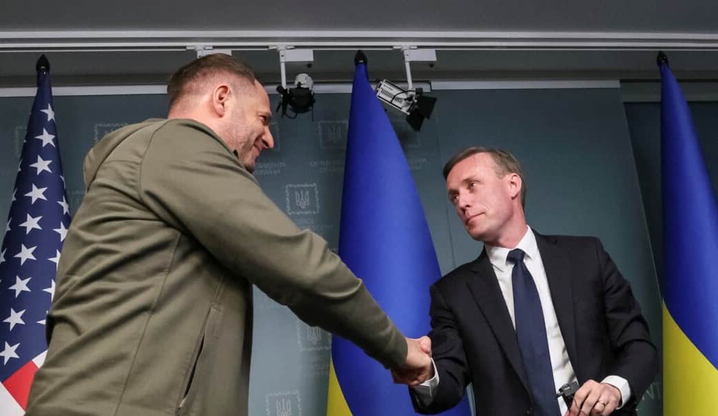  Єрмак обговорив із радником Байдена посилення ППО півдня України для захисту портів 
