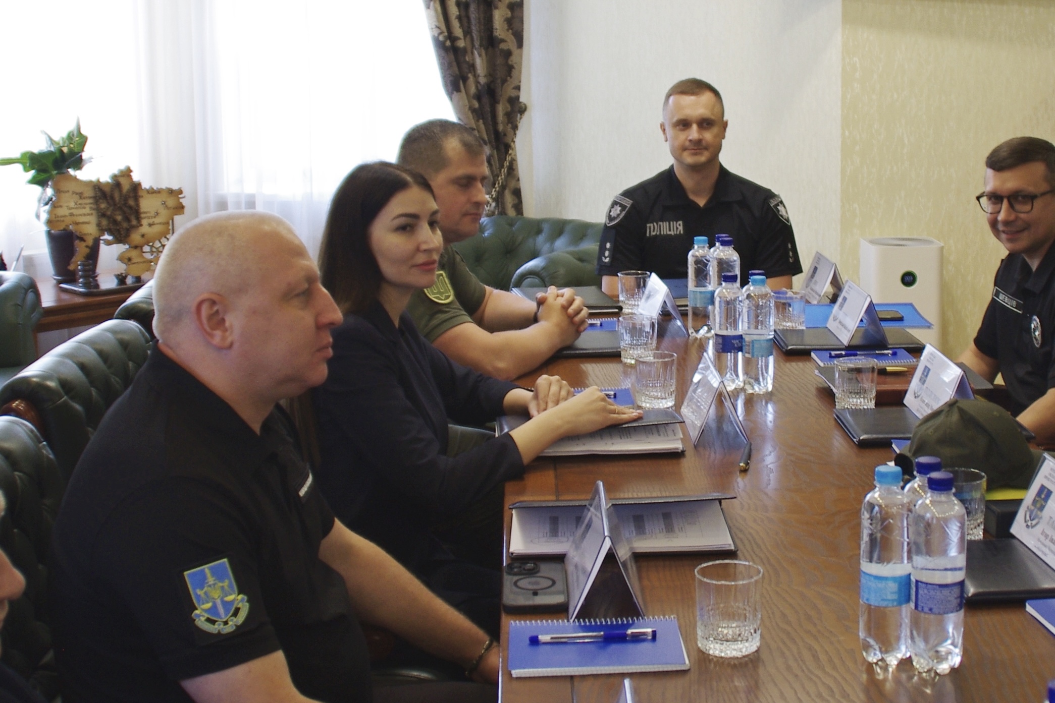  Вікторія Літвінова провела нараду з керівництвом органів правопорядку Черкаської області 
