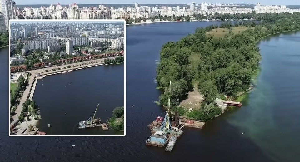  Суд скасував незаконну реєстрацію права на гідроспоруду на Оболонському острові  