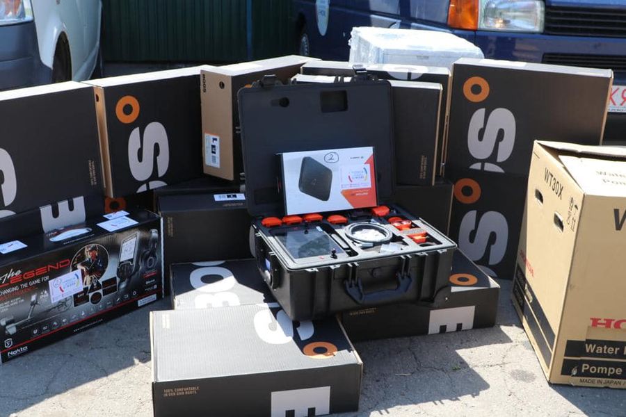  Херсонські рятувальники отримали допомогу від фундації "U-Work" 