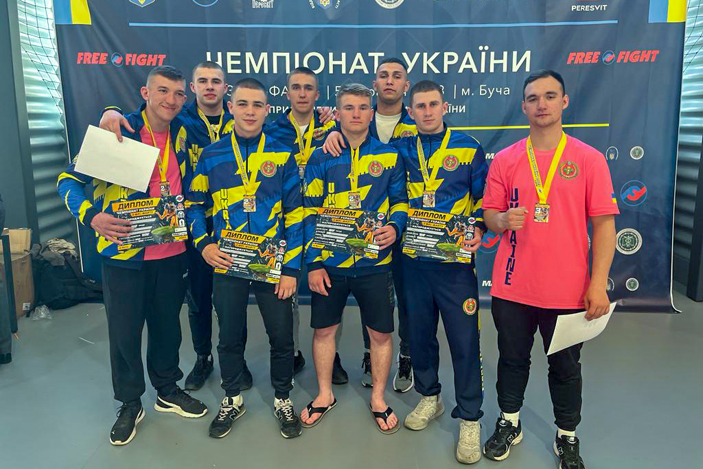  Курсанти-прикордонники вибороли призові місця у чемпіонаті України з Free-Fight 