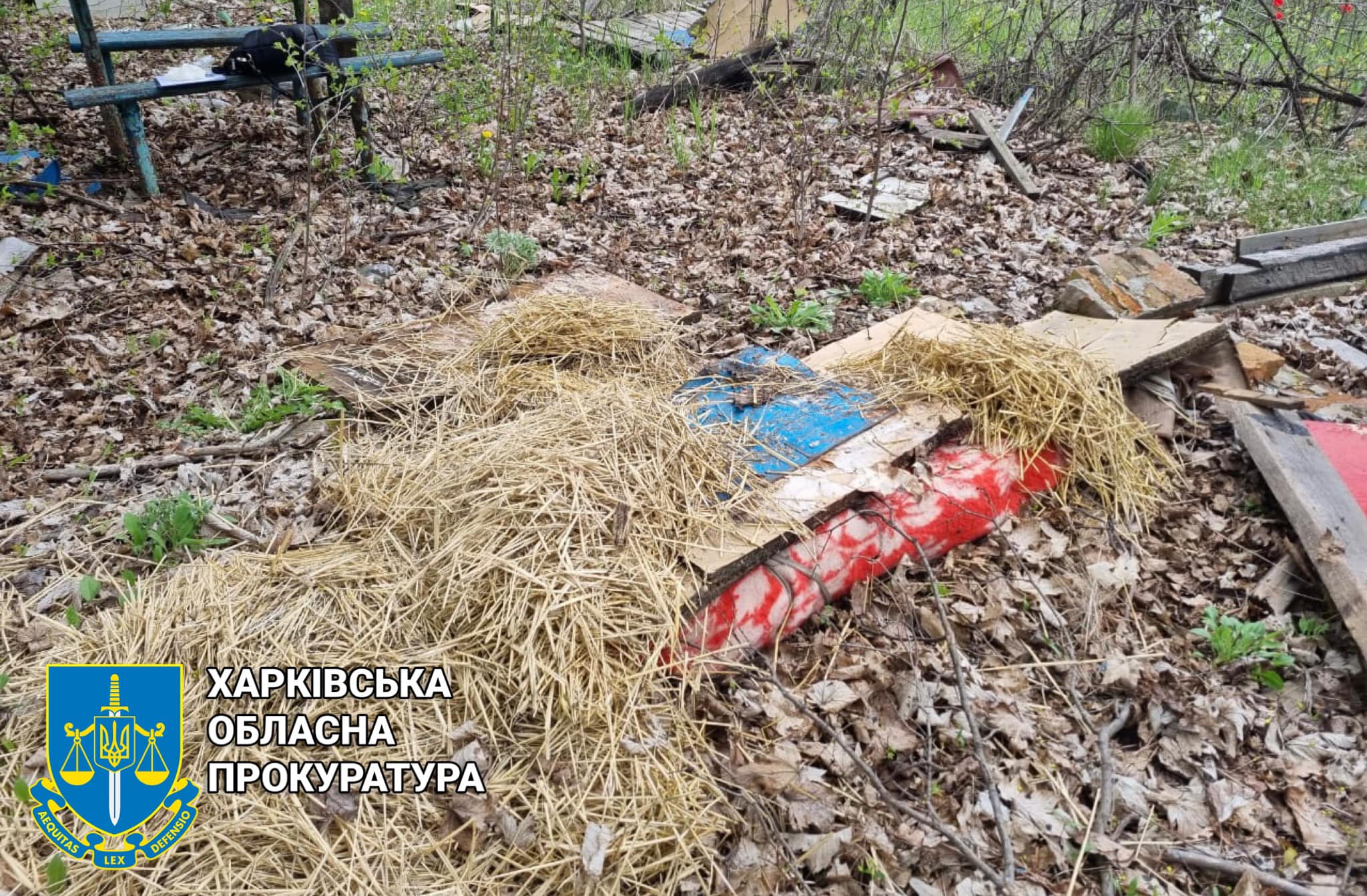  Житель Харківщини вбив знайомого свого сина, замотав тіло у ковдру та сховав на території садового товариства 