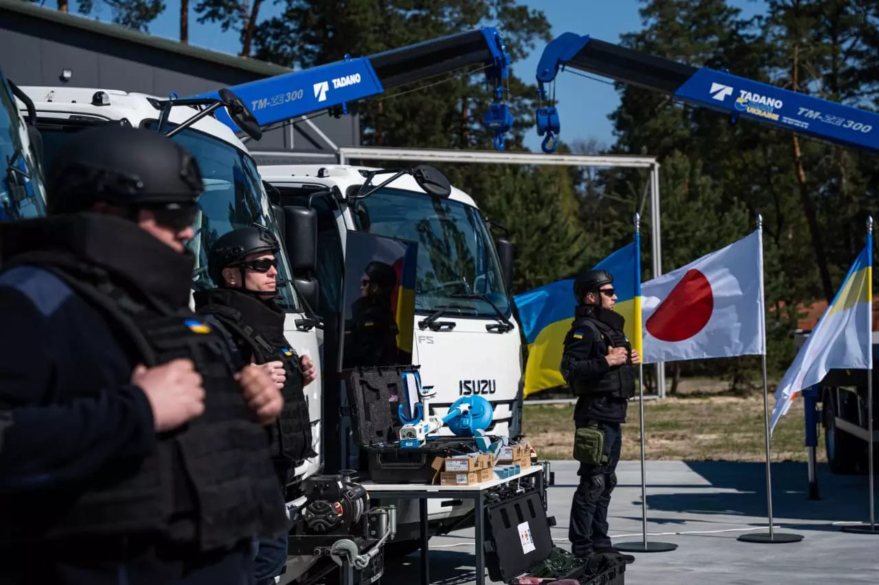  ДСНС отримала допомогу від Японського агентства міжнародного співробітництва «JICA» 
