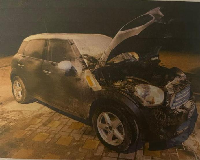  У підпалі авто посадовця підозрюються троє мешканців Кам’янеччини 