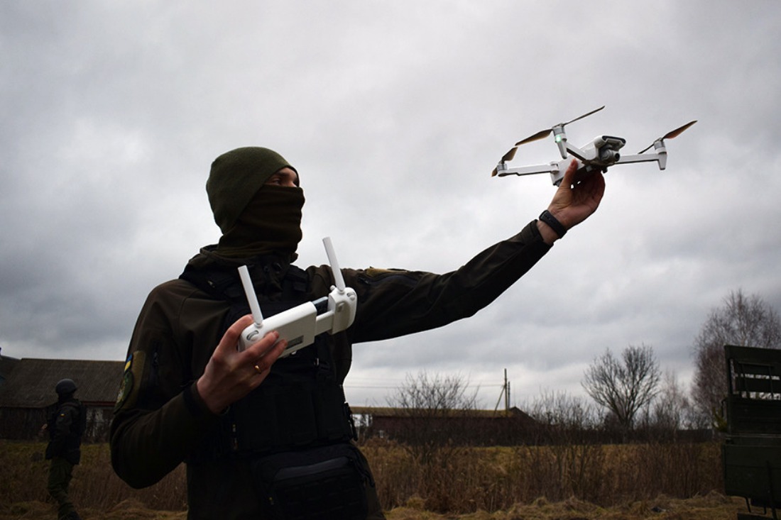  На Лиманському напрямку аеророзвідники НГУ виявили та знищили 17 одиниць бронетехніки 