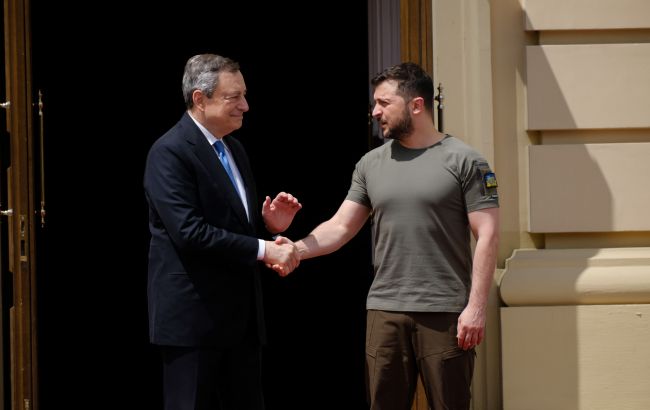  Зеленський провів розмову з прем'єром Італії Драґі: що обговорили 