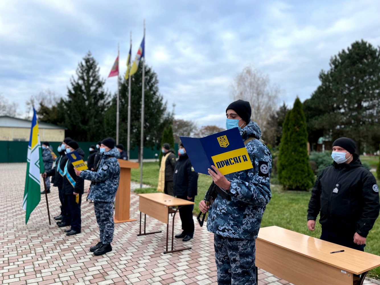  В Ізмаїлі 40 моряків-прикордонників осіннього призову урочисто присягнули на вірність українському народові  
