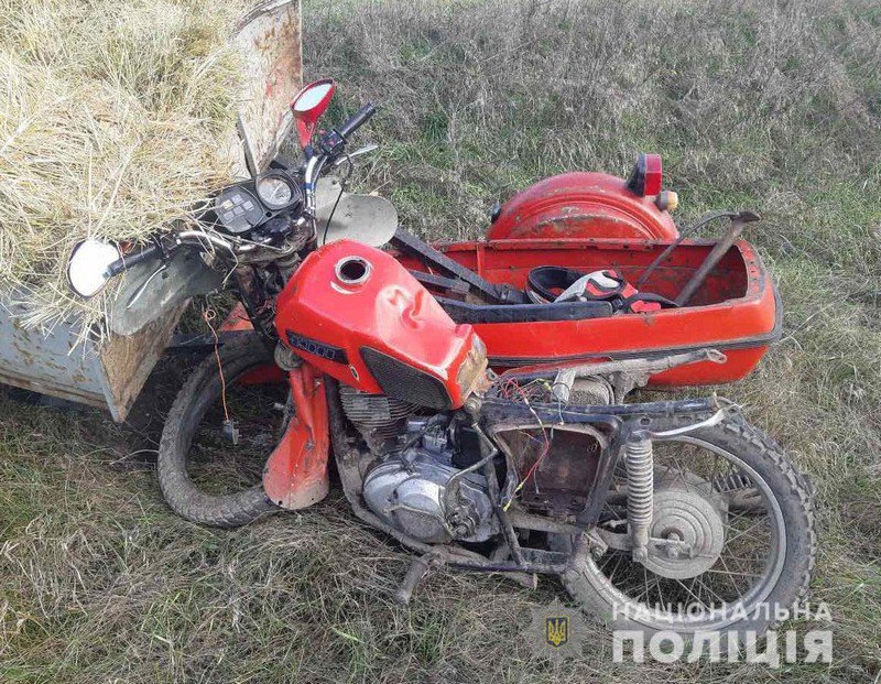  Причеп із сіном вбив мотоцикліста у Полтавській області 
