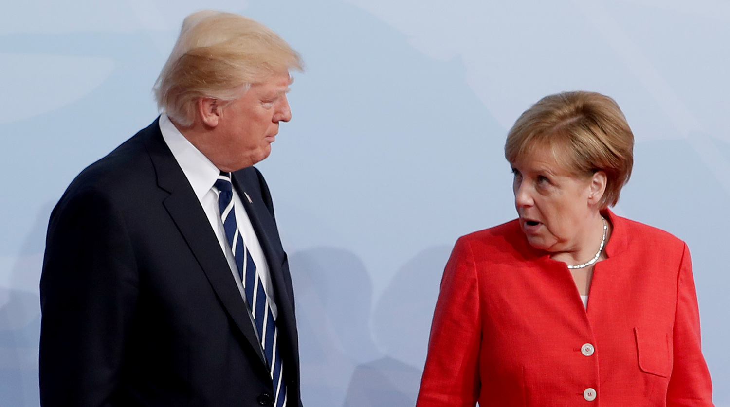  Меркель назвала неоднозначным политический стиль Трампа 