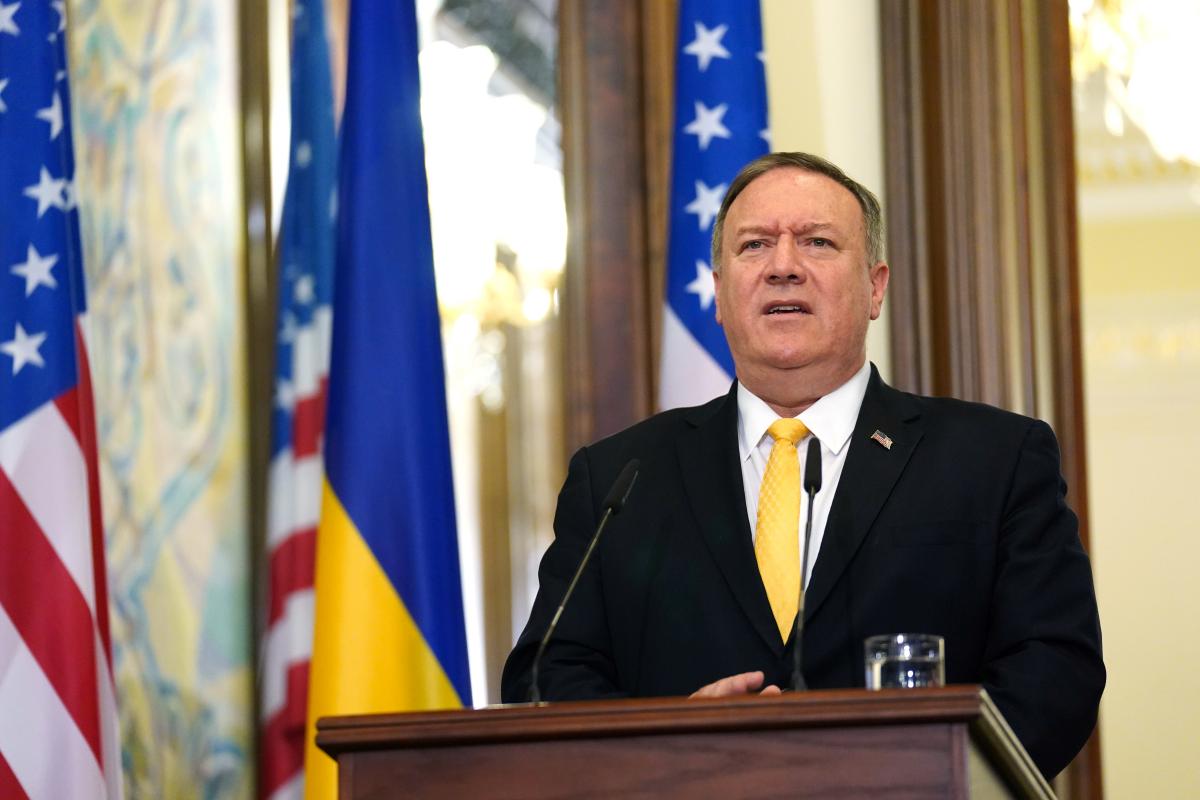   Госдеп заставлял Помпео развеять сомнения Украины в политике США  