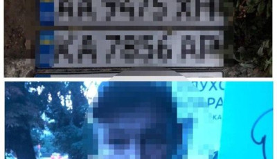 Київські оперативники затримали крадія номерних знаків авто