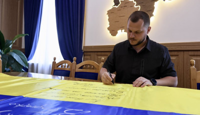 Микола Калашник: У День Української Державності Київщина долучилася до ініціативи зі створення «Прапора Єднання»