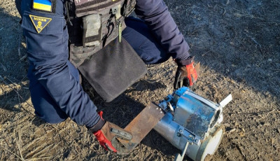 На Київщині у лісосмузі знайшли нерозірвану бойову частину касетної бомби