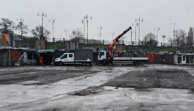 Біля Центрального вокзалу у Києві знесли кіоски