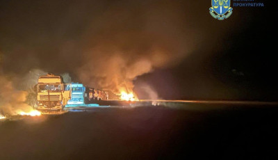 Загиблий та четверо поранених внаслідок ракетного удару по колоні зерновозів на Сумщині – розпочато розслідування