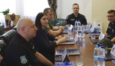 Вікторія Літвінова провела нараду з керівництвом органів правопорядку Черкаської області