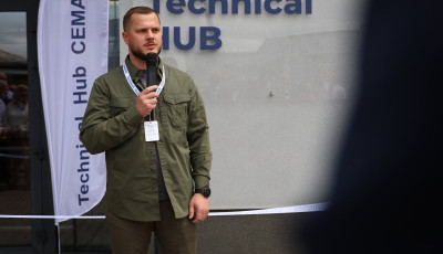 Микола Калашник взяв участь у відкритті на Бучанщині першого в Україні теххабу будматеріалів