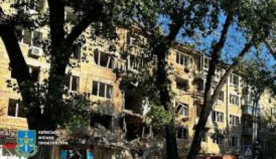 Прокурори фіксують наслідки ворожих атак по Києву, Донеччині, Харківщині, Херсонщині та Дніпропетровщині