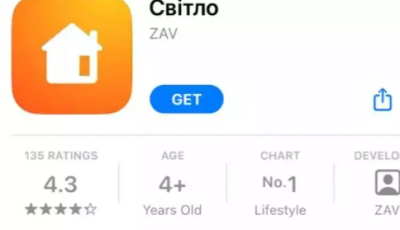 Для киян створили спеціальний застосунок з графіком відключення світла