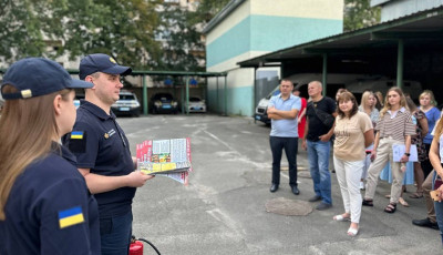 Столичні поліцейські пройшли тренінг з пожежної безпеки