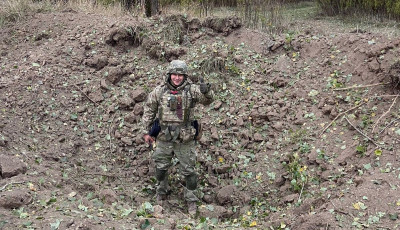 Вибухотехніки поліції Житомирщини знищили бойову частину російського безпілотника та касетні елементи