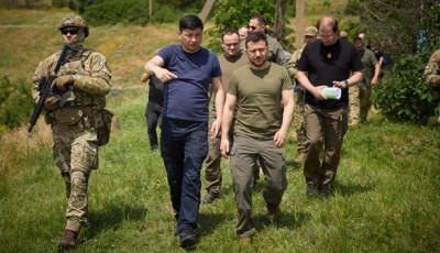 Зеленський відвідав підтоплені райони Миколаївщини