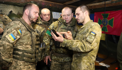 Сергій Дейнеко побував на позиціях прикордонників на Лиманському та Бахмутському напрямках