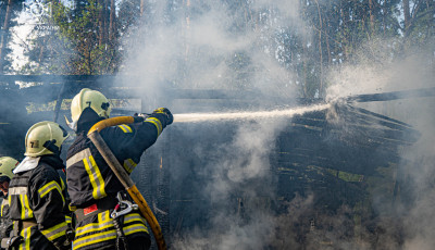 Рятувальники ліквідували загоряння на київському Водогоні