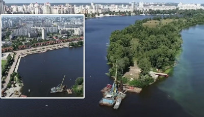 Суд скасував незаконну реєстрацію права на гідроспоруду на Оболонському острові 