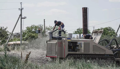 За допомогою сучасних машин підрозділи ДСНС розміновують Херсонщину та інші деокуповані території