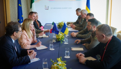 Зеленський обговорив з Мелоні підготовку українських пілотів