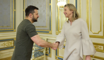 Зеленський зустрівся з главою міноборони Нідерландів