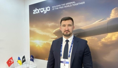 На стенді Української ради зброярів найбільший інтерес викликають дрони-перехоплювачі - виконавчий директор