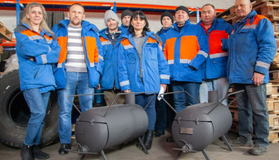 Столичним тепловикам подарували пічки-буржуйки