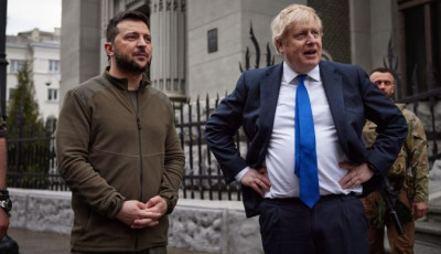 Zelenskyy about Boris Johnson: 