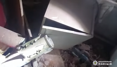 На Донеччині поліція зафіксувала російську атаку на будинок цивільних літніх людей